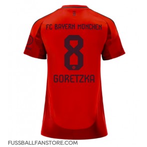 Bayern Munich Leon Goretzka #8 Replik Heimtrikot Damen 2024-25 Kurzarm